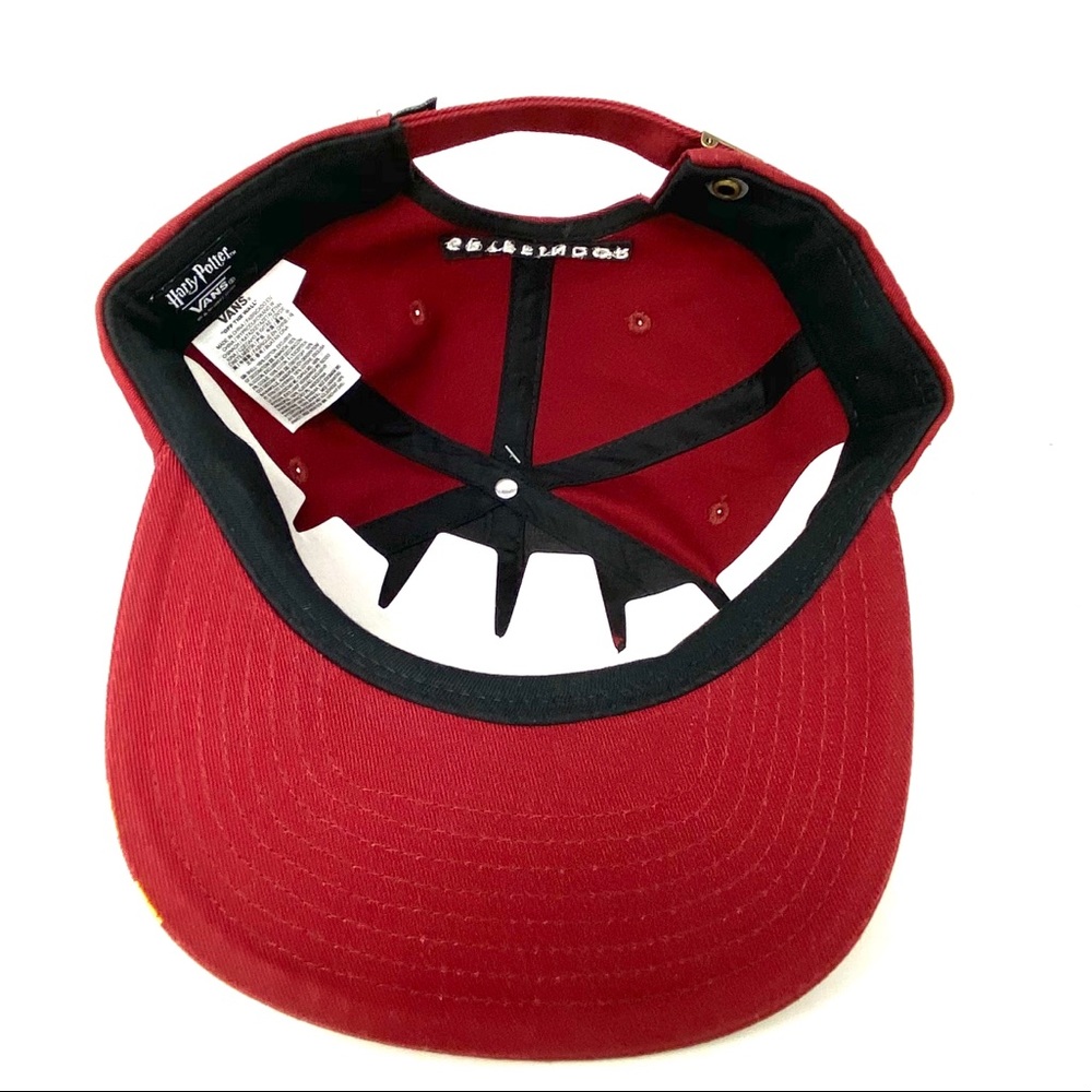 🔥HOT SALE🔥VANS Harry Potter 6 Gryffindor Cap Red Unisex Hat VN0A3I6LSP3 - Picture 7 of 11